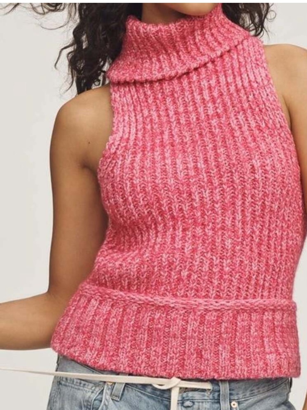 Pilcro sleeveless turtle neck💗💗